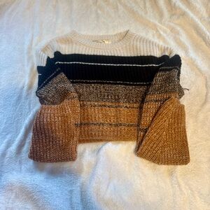Black and Orange Sweater